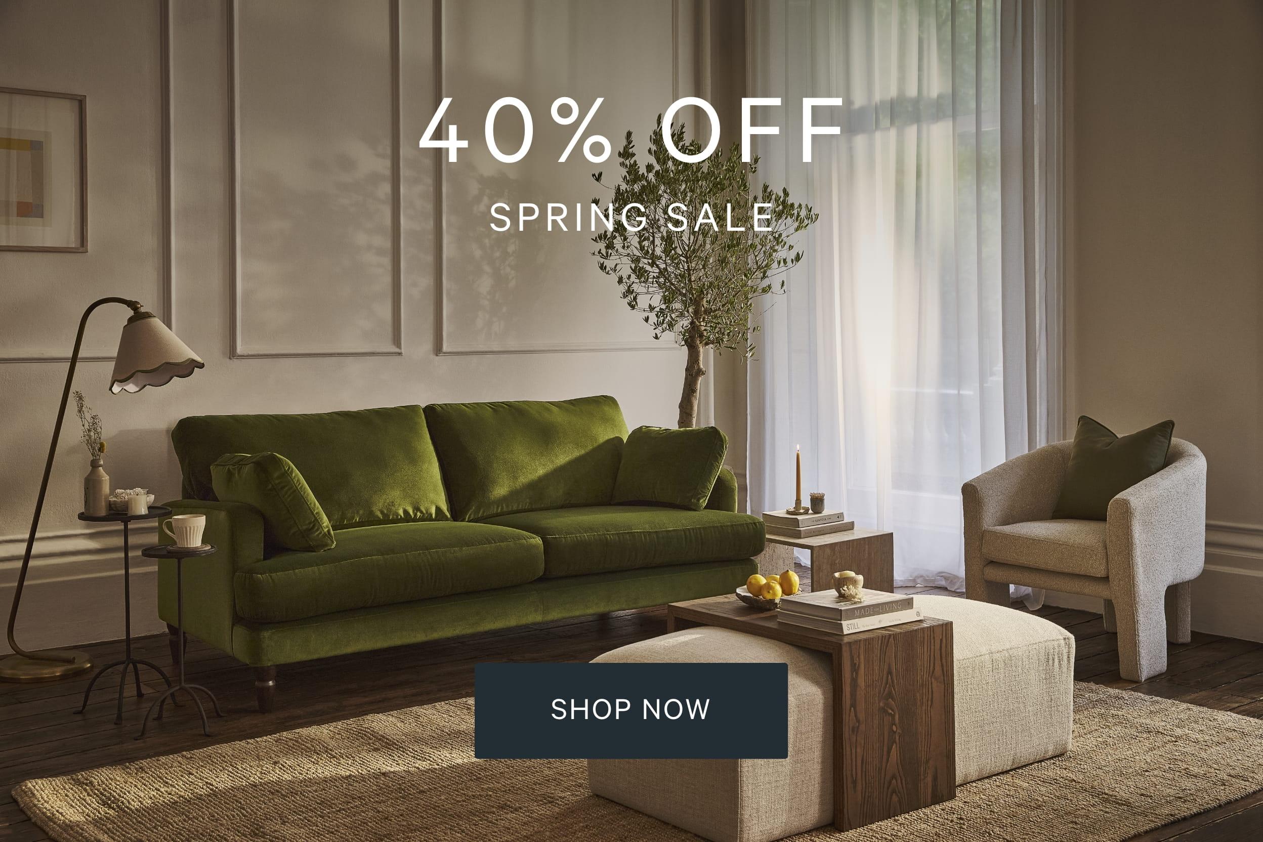 FABRIC SOFAS